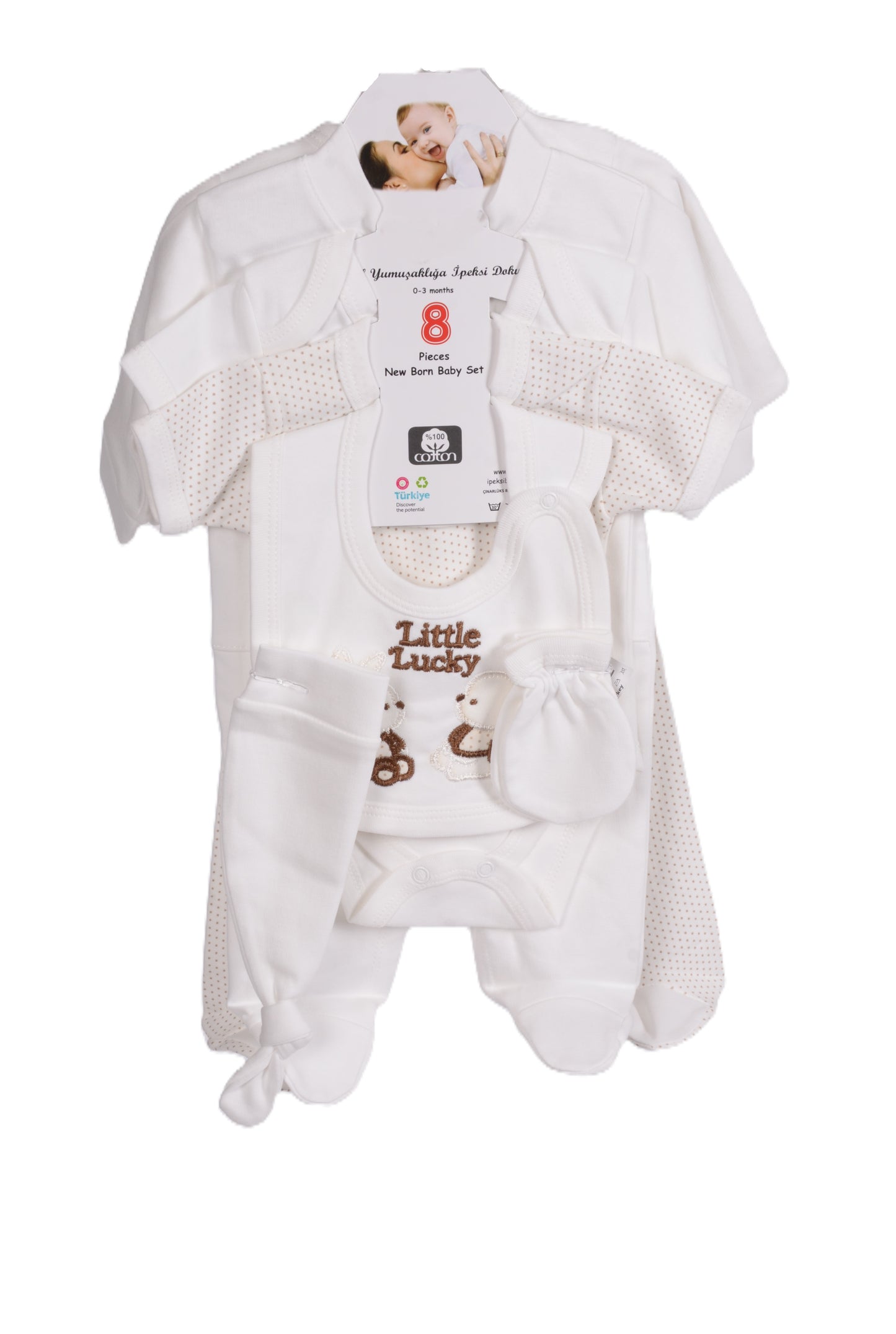 Бебешки комплект “Little Lucky” – 8 части