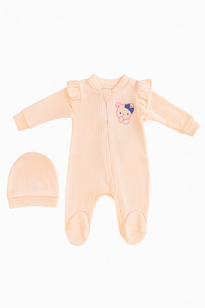 Гащеризон Пухено Прасковено Мече с шапчица