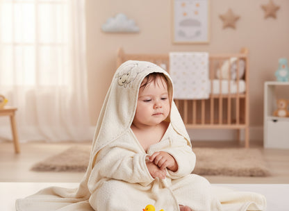 Бебешка пелена с качулка „Агънце“