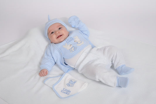 Бебешки комплект „Little Lucky“ – 8 части