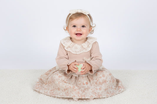 Бебешка рокля „Romantic Rose“
