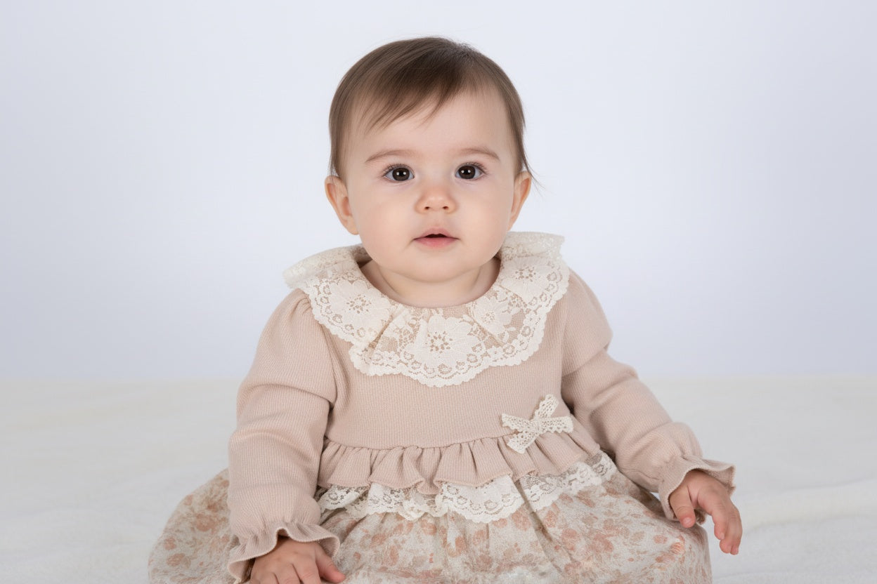 Бебешка рокля „Romantic Rose“