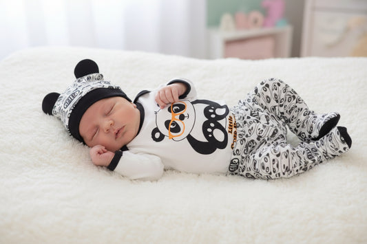 Бебешки комплект „Little Cute Panda“ – 3 части