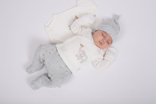 Бебешки комплект „Слончета“ – 5 части