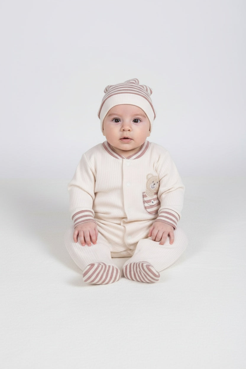 Бебешки гащеризон „Pocket Teddy“