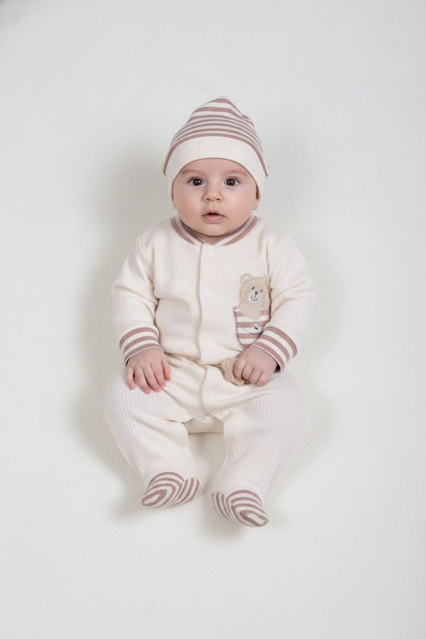 Бебешки гащеризон „Pocket Teddy“