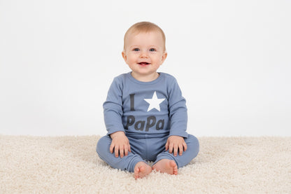 Бебешки комплект „I ❤️ Papa“ – 3 части
