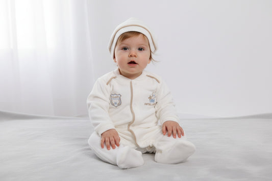 Бебешки гащеризон с шапчица „Football League“