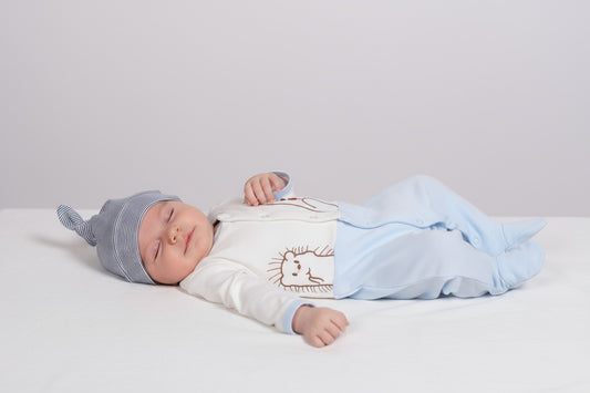 Бебешки гащеризон с шапка – „Blue Bear"