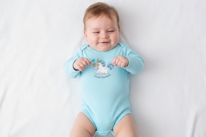 Бебешко боди с дълъг ръкав „Little Unicorn“