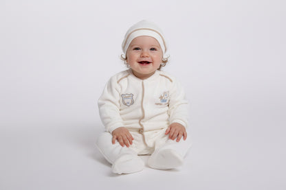 Бебешки гащеризон с шапчица „Football League“