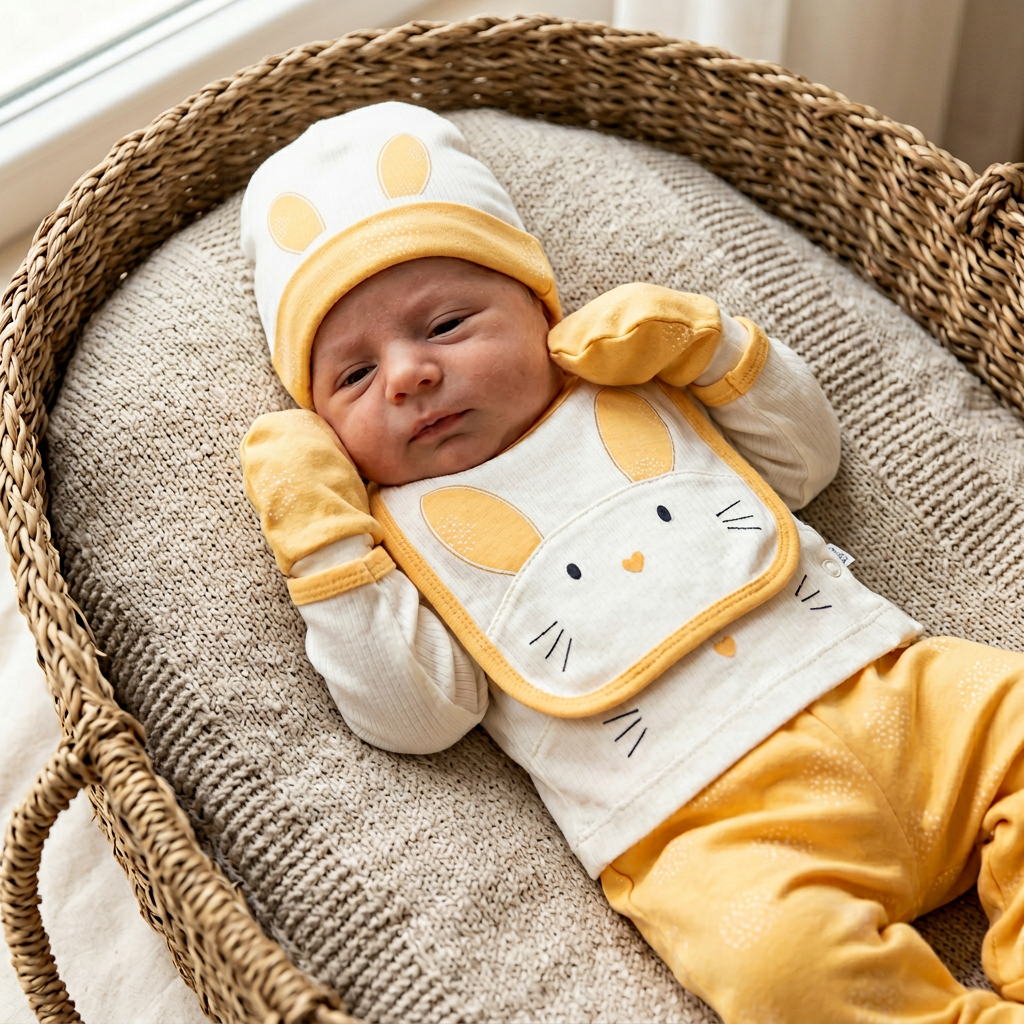 Комплект за изписване на бебе „Little Bunny“ – 5 части