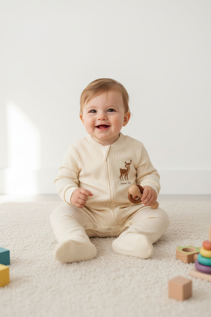 Комплект от 2 части „Малко Еленче – Крем“