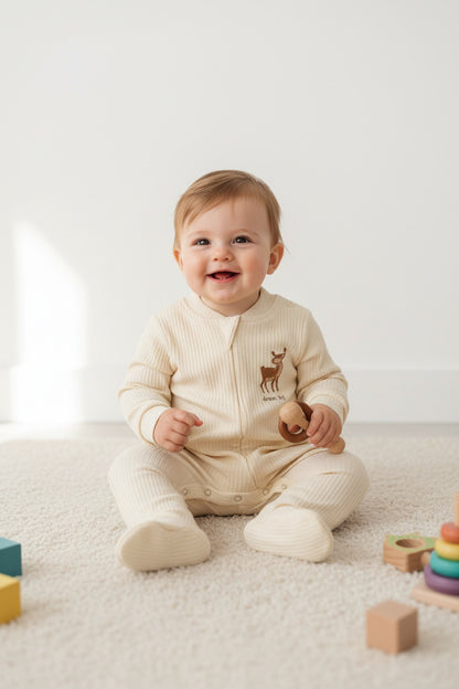 Комплект от 2 части „Малко Еленче – Крем“