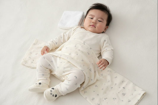 Бебешки комплект за изписване „Pure Beginnings“ – екрю, 10 части