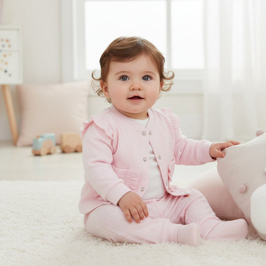 Бебешки комплект “Pink Comfort” – 3 части