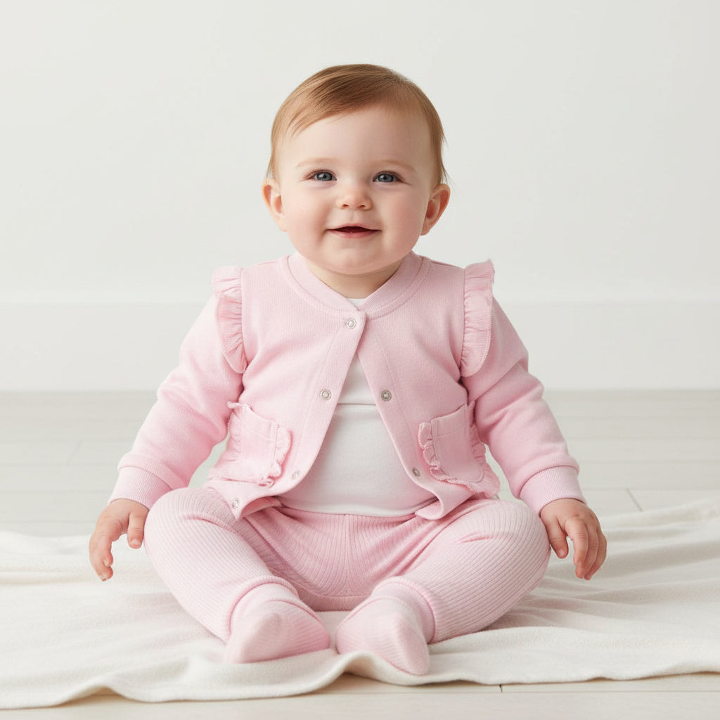 Бебешки комплект “Pink Comfort” – 3 части