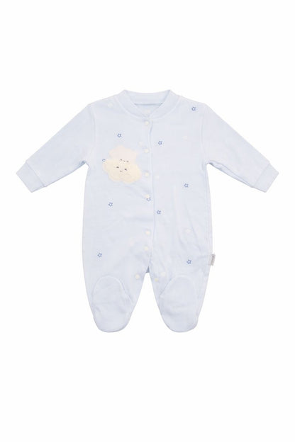 Бебешки гащеризон “Blue Dream” – светлосин с облаче