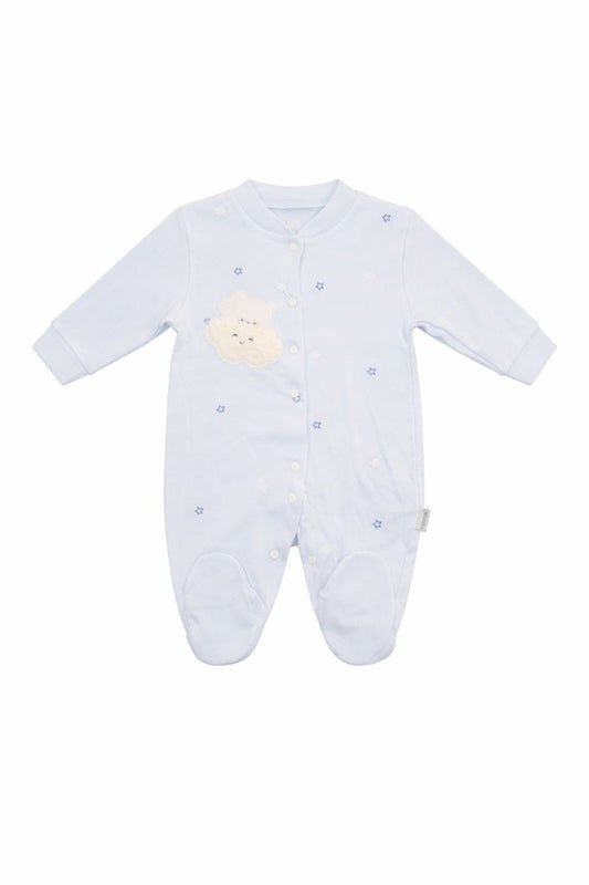 Бебешки гащеризон “Blue Dream” – светлосин с облаче