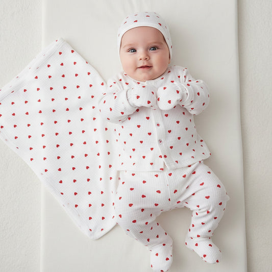 Комплект за изписване “Little Love” – с червени сърчица