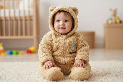 Зимен Гащеризон „Happy Dog“ с качулка