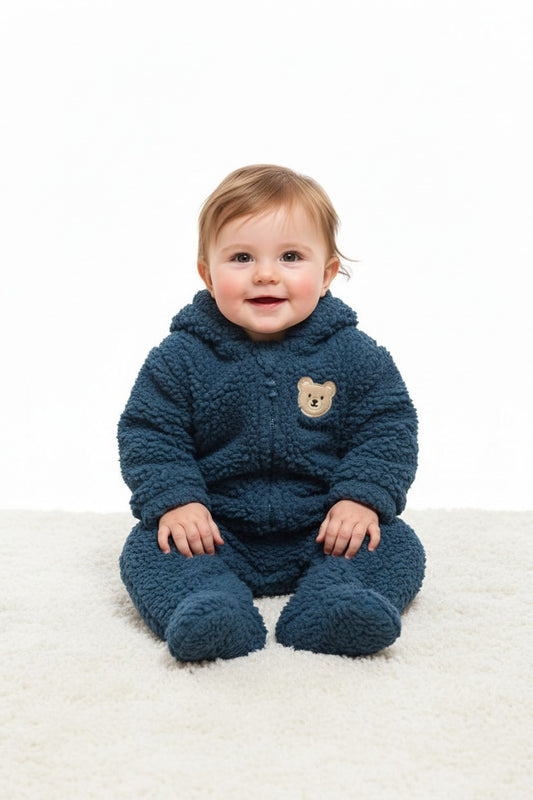 Зимен Гащеризон „Blue Bear“ с качулка