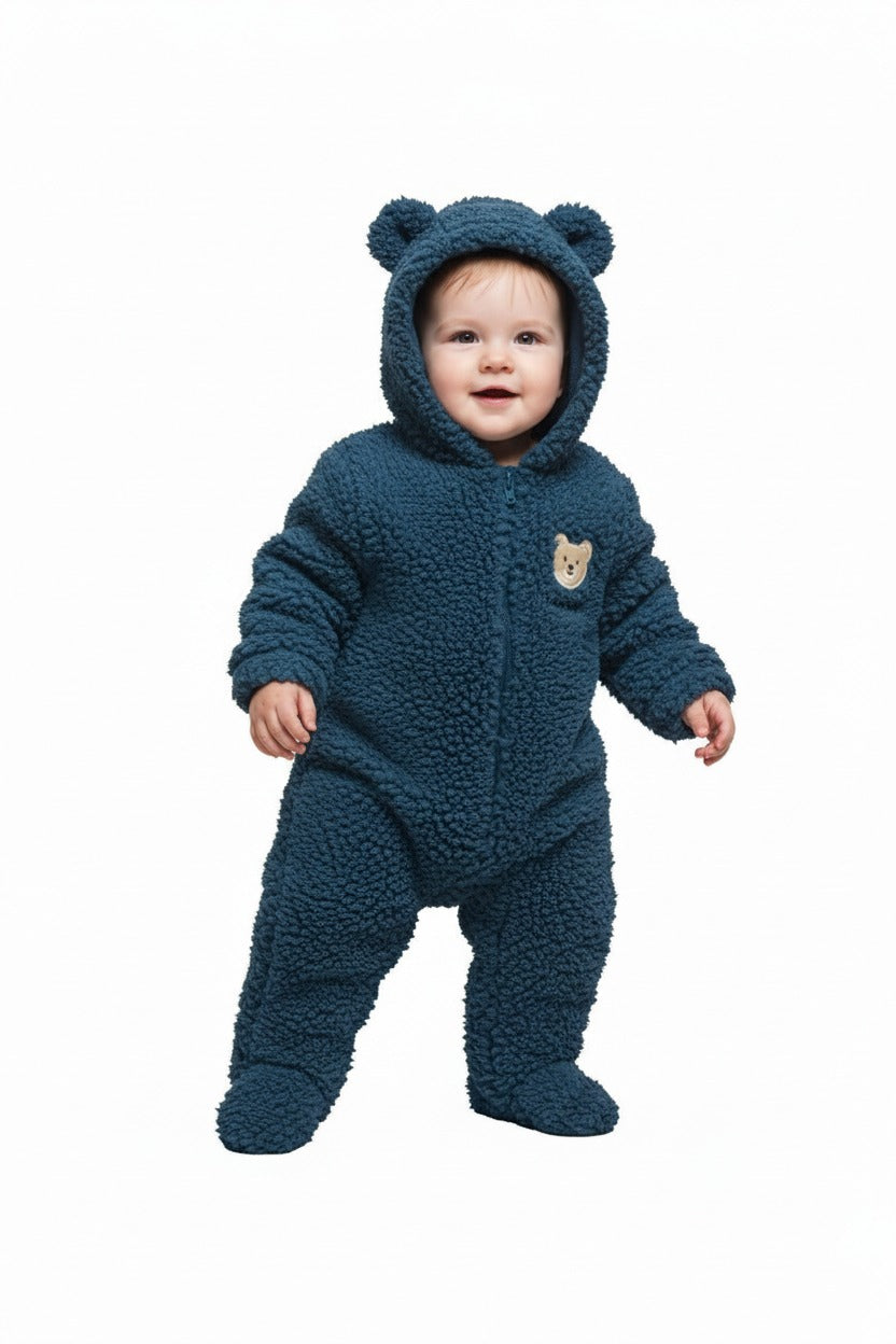 Зимен Гащеризон „Blue Bear“ с качулка