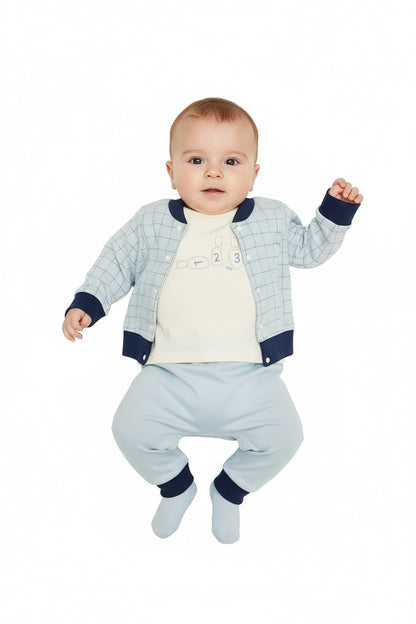 Комплект от 3 части  “Blue Gentle"