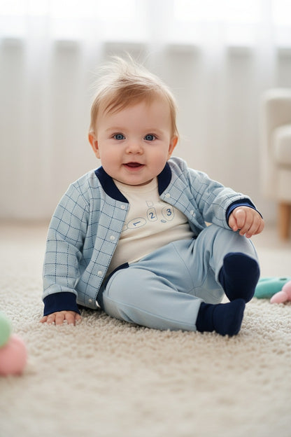 Комплект от 3 части  “Blue Gentle"