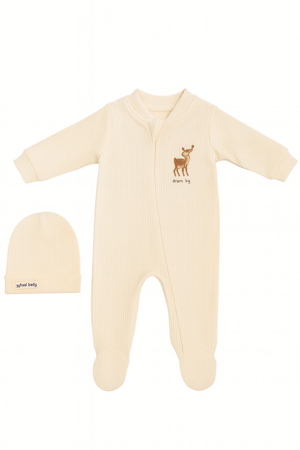 Комплект от 2 части „Малко Еленче – Крем“