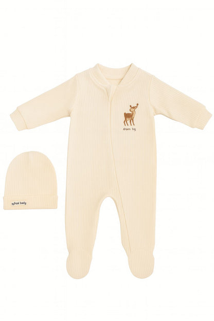 Комплект от 2 части „Малко Еленче – Крем“